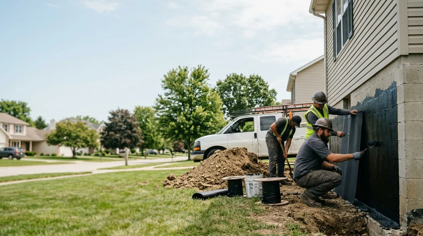 Basement Waterproofing in Farmington, IL near me